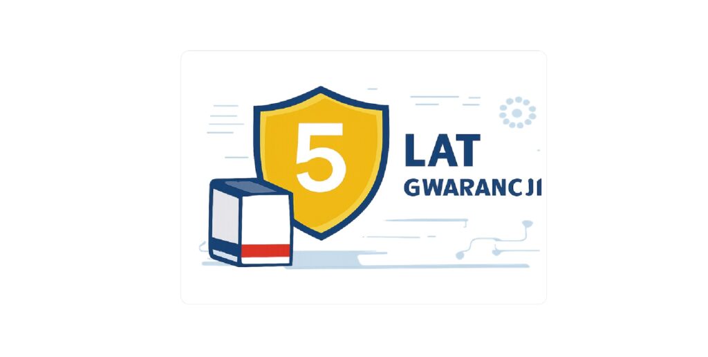 5 lat gwarancji