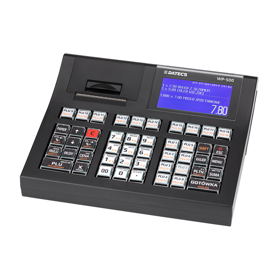 Kasa fiskalna DATECS WP-500 PLUS